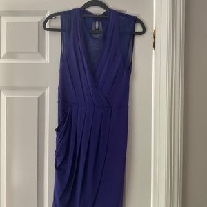 BCBG MaxAzria Purple Mini Dress XS